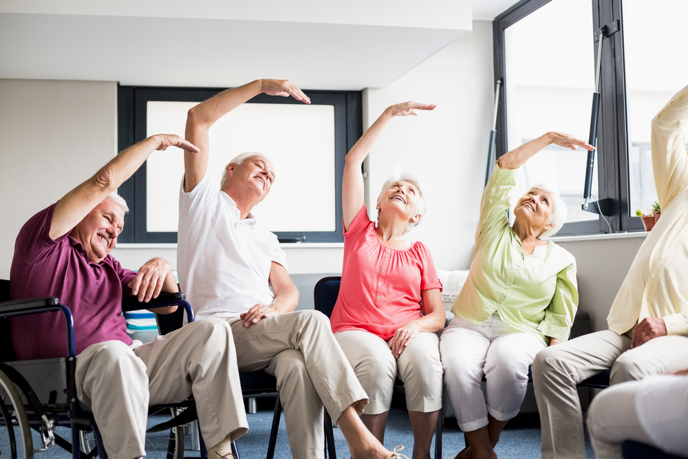 Four Core Exercises for Seniors with Limited Mobility