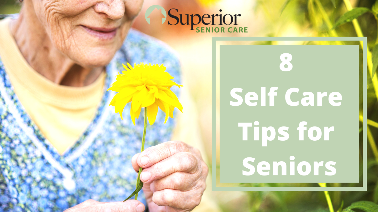 8 Self Care Tips for Seniors Superior Senior Care
