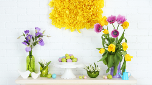 spring easter flowers